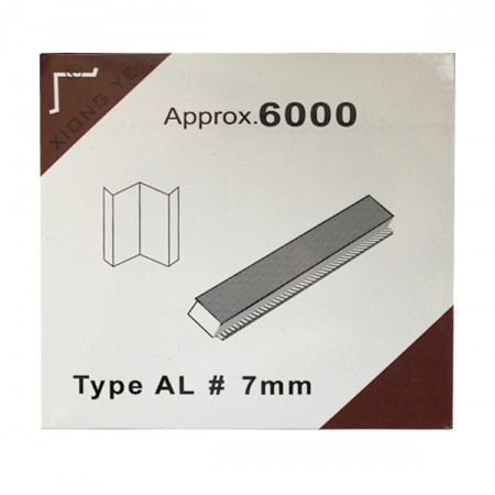 Скоби Xiong Ye Type AL 7 мм W054 (до 6000 шт)