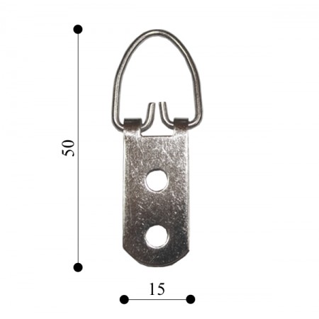 2 Hole Ring Hangers 15х50 TS-K007 (200 pcs)